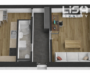 Svetlý 1-izbový byt  kompletne zariadený – ideálne štartovacie bývanie alebo skvelá investícia na prenájom!